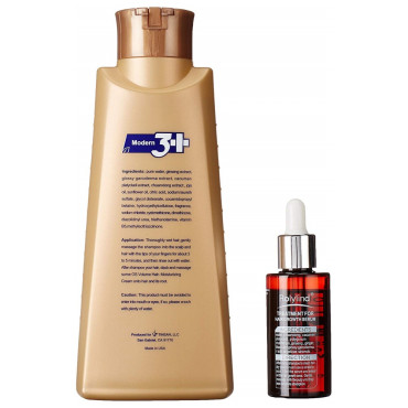 Rolylind OS Treatment for hair loss shampoo & hair growth serum combos- 5 Pcs (Serum­ 4x50ml + Shampoo 1x400ml)